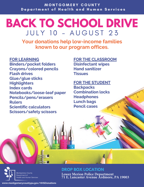 back to school drive
