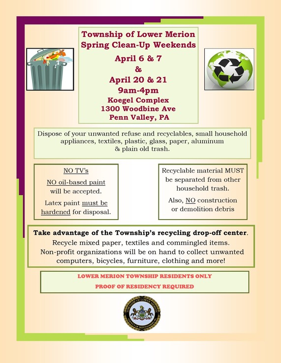 spring clean up weekends