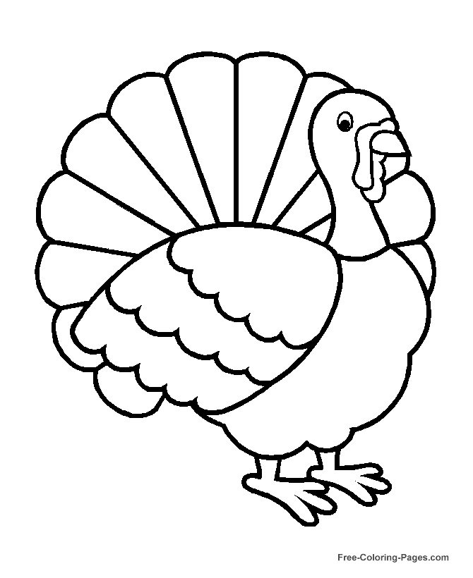 thanksgiving coloring page