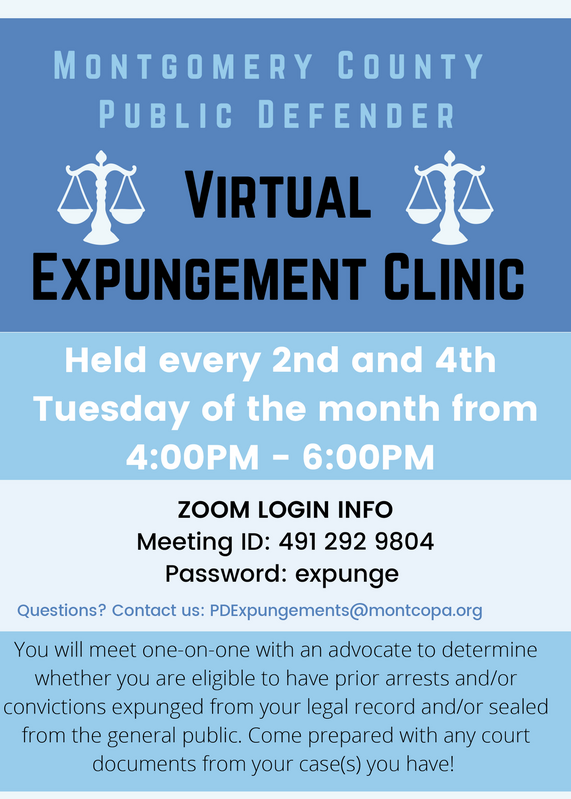expungement clinci
