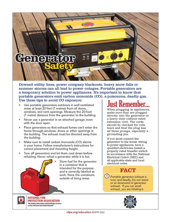generator safety