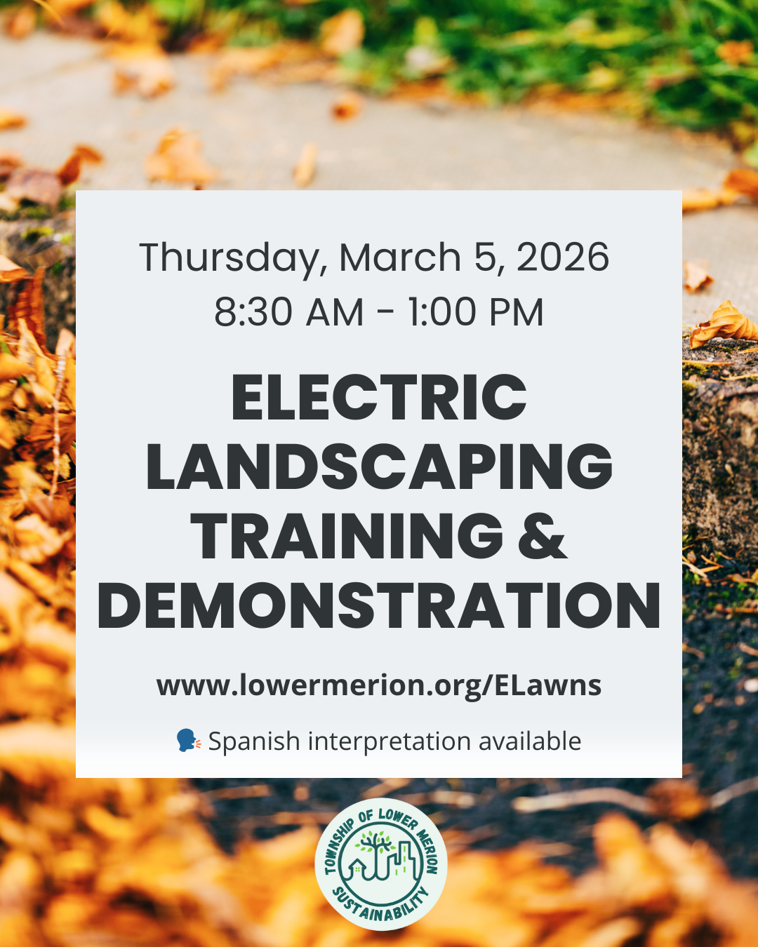 leafblower education