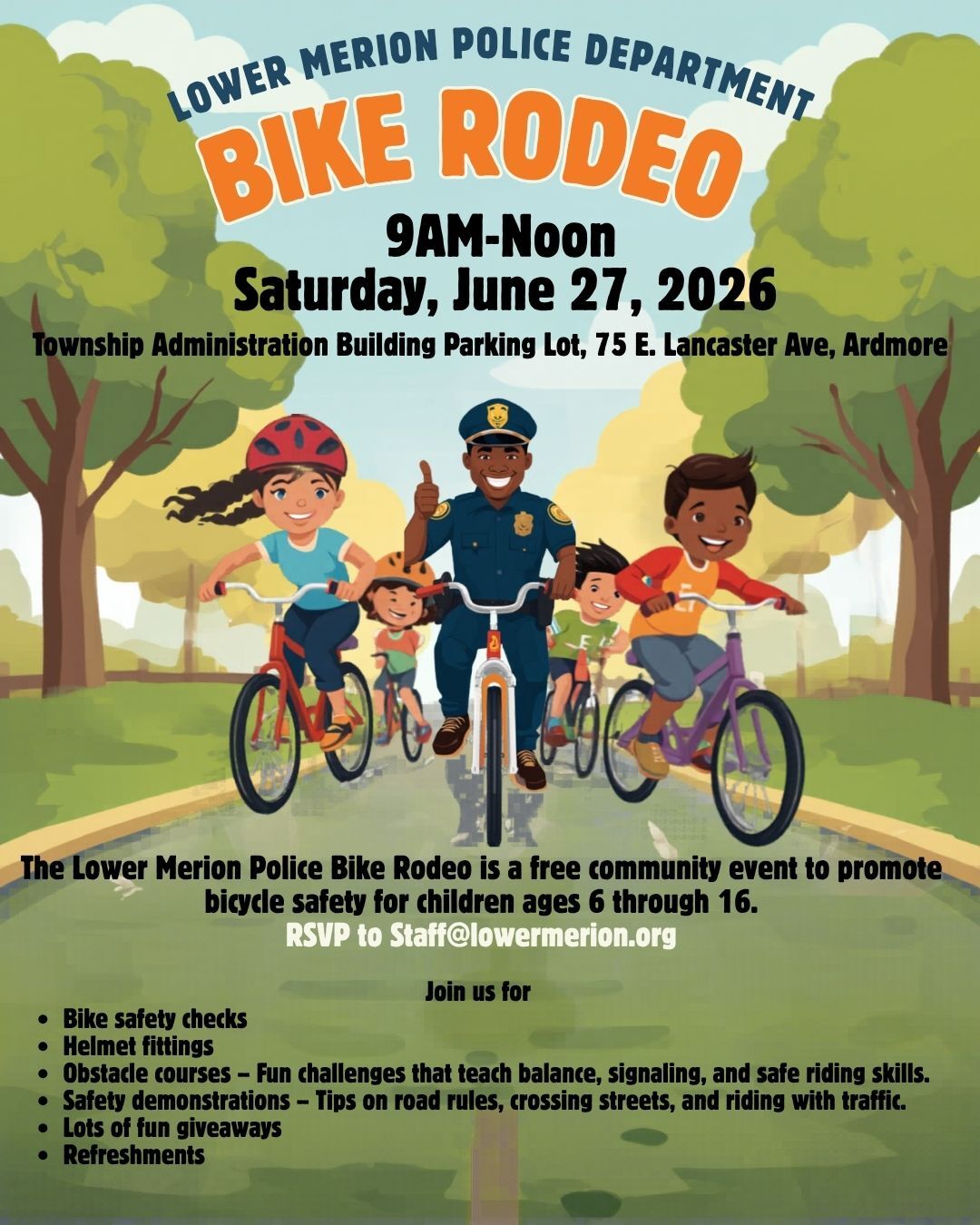 Bike rodeo flyer