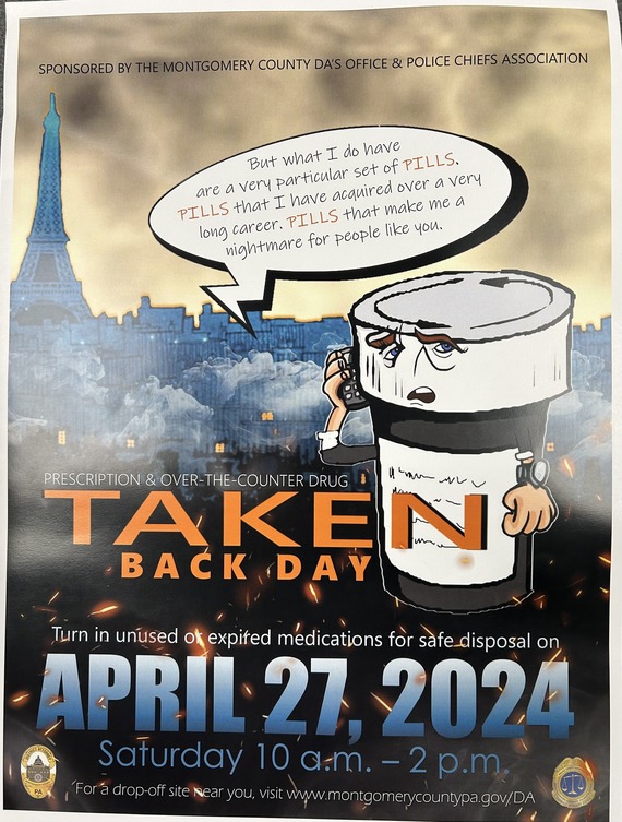 Drug Take Back Day Flyer 