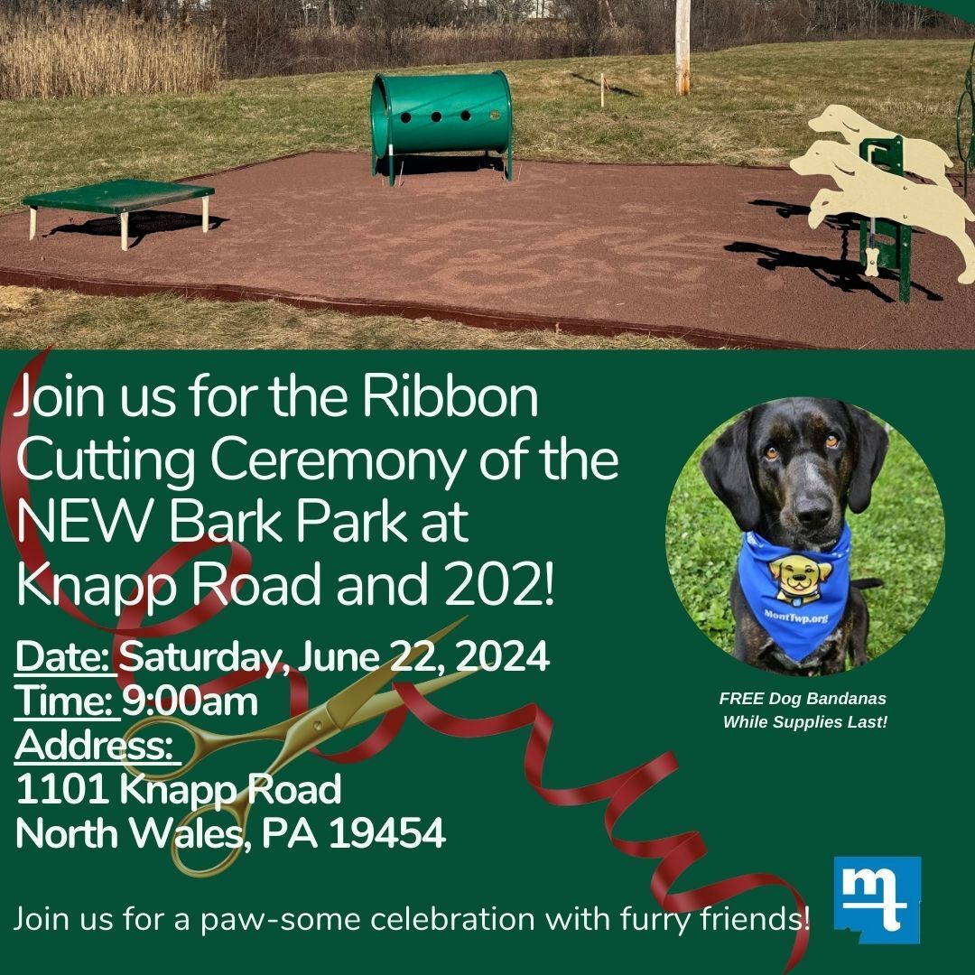 New Dog Park Ribbon Cutting