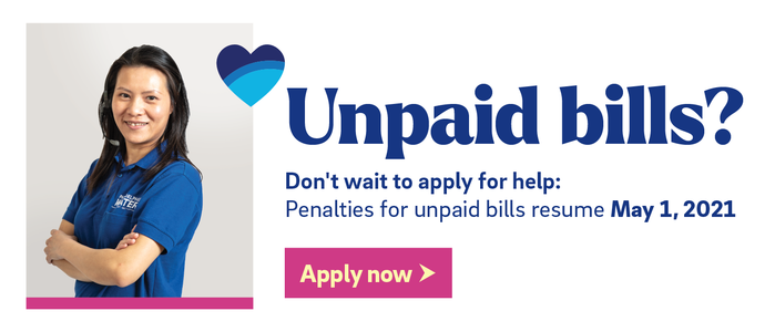 Unpaid bills? Apply now for assistance