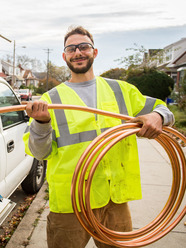 Service line replacement