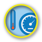 Water meter icon