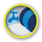 Garden hose icon