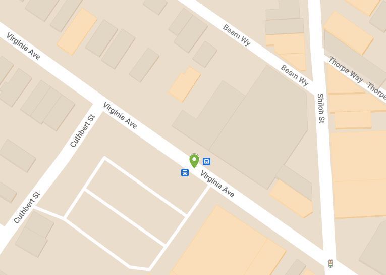 VIRGINIA AVENUE RAISED SIDEWALK