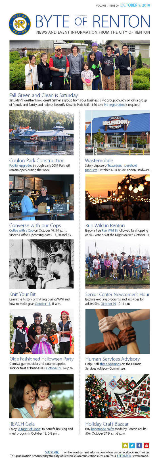 Byte of Renton Newsletter