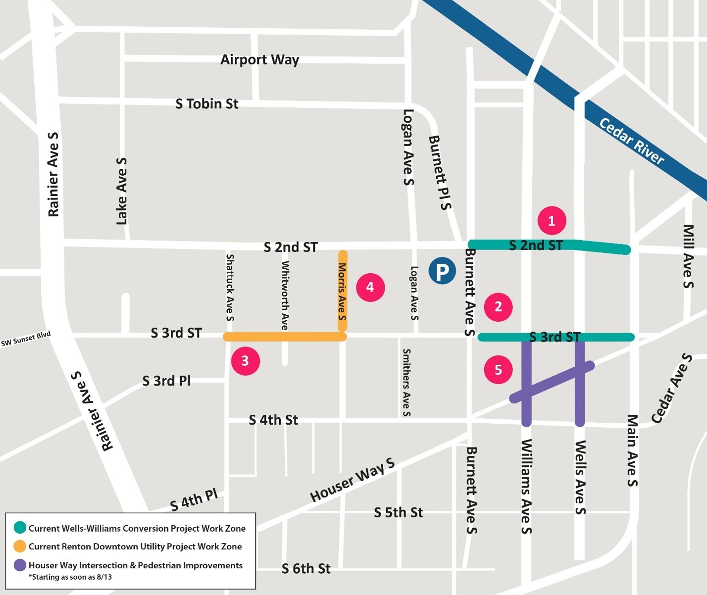 Downtown Project Map