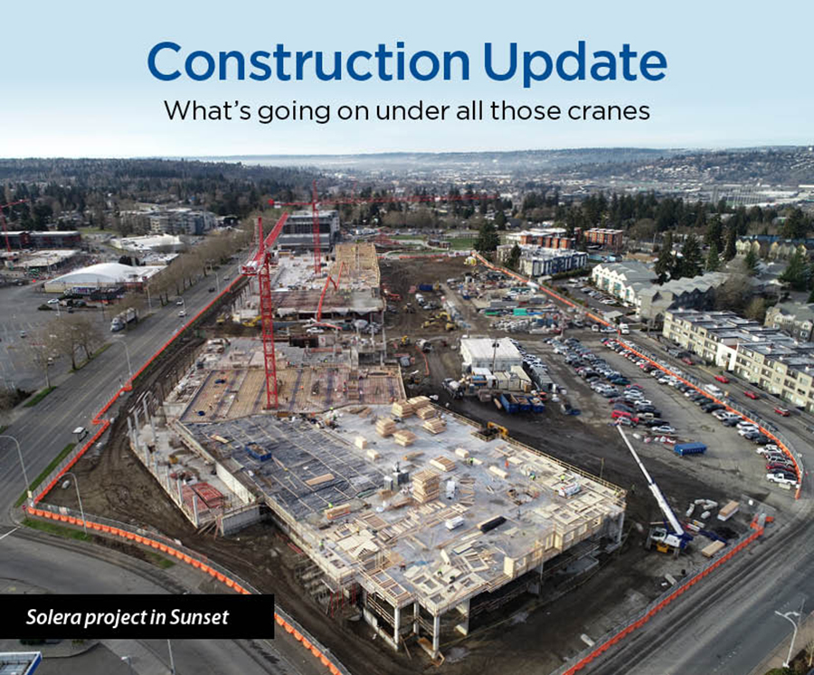 Construction project updates in Renton