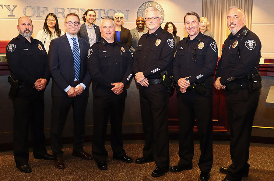 Renton Police Department Promotions