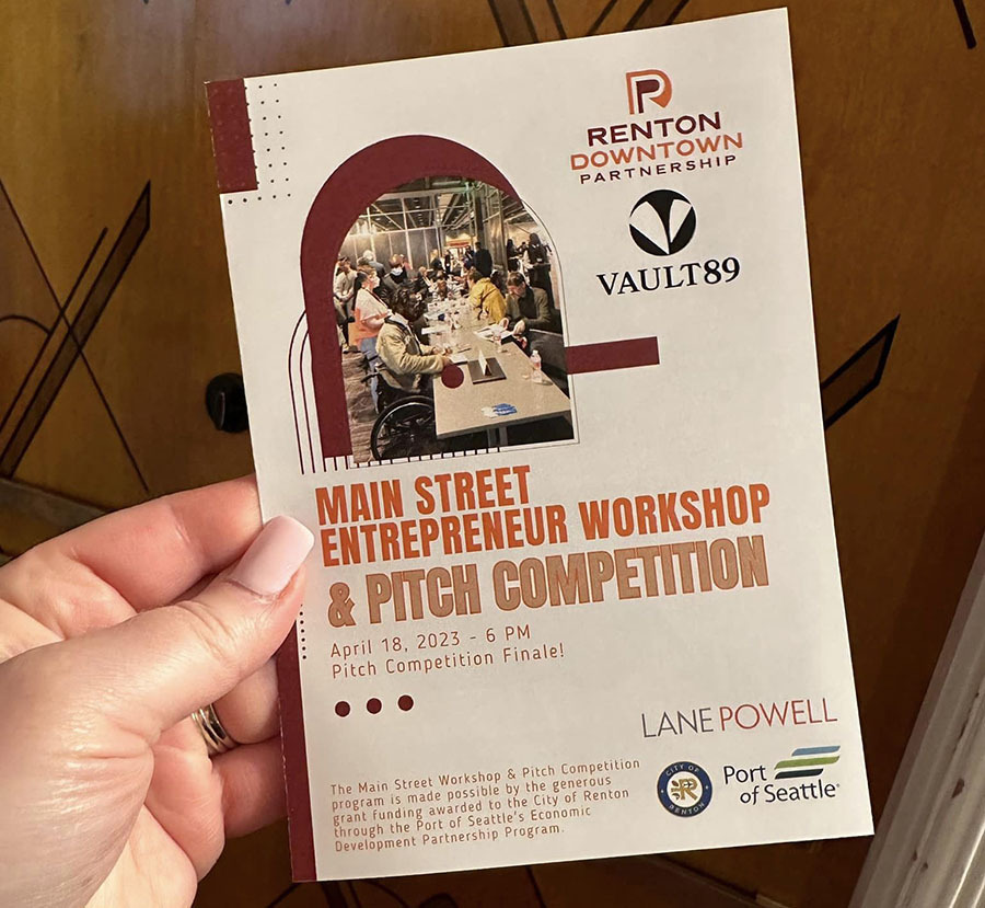 Winners announced at Renton Downtown Partnership's Pitch Competition
