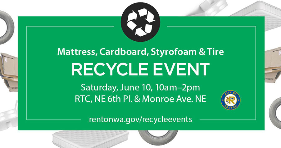 June 10 recycling event