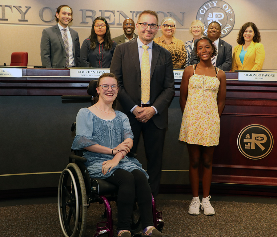 Recognizing Renton School District National PTA Reflections Art Program winners 
