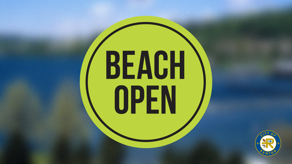 Coulon swim beach now open