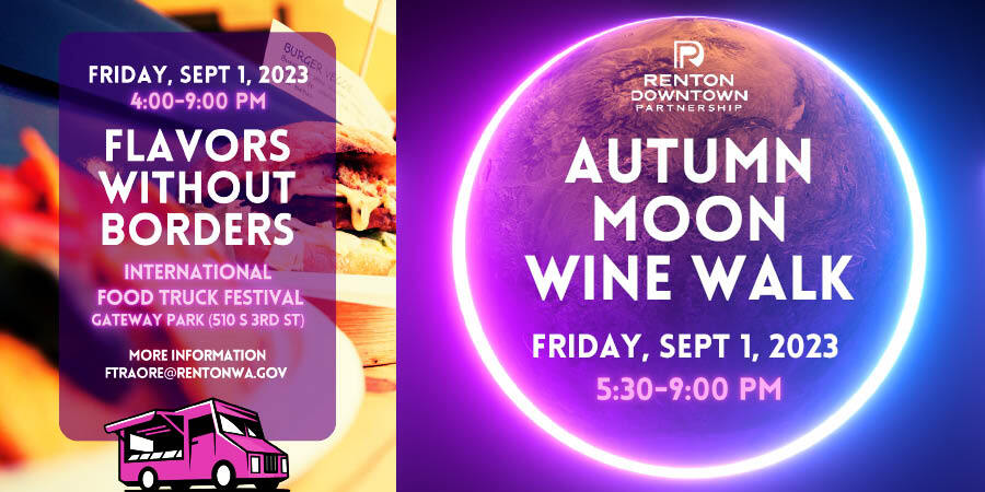 Food Truck and Wine Walk Downtown Renton