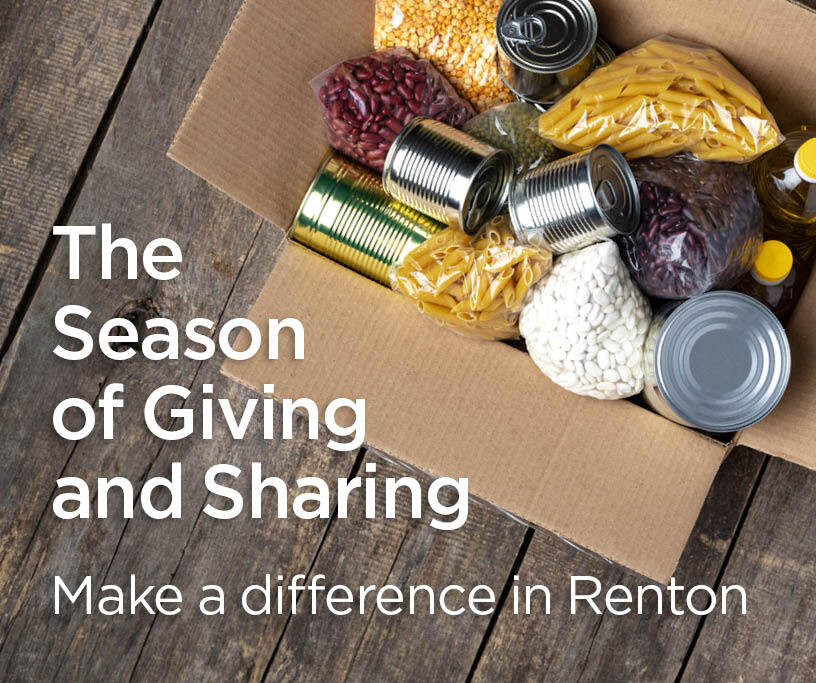 Giving and sharing in Renton