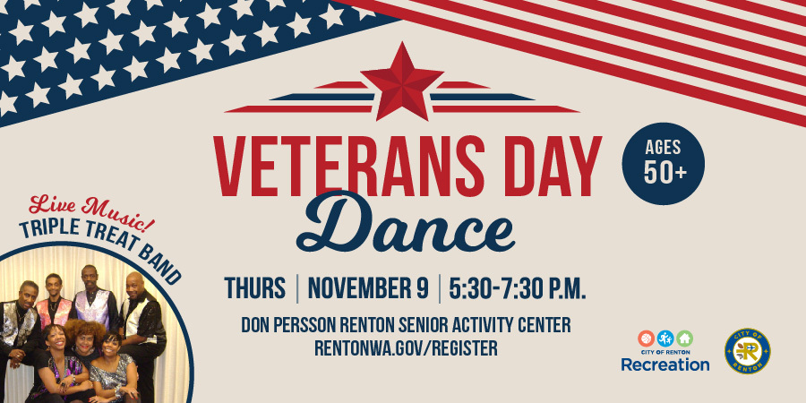 Veterans Day Dance at Don Persson Renton Senior Activity Center