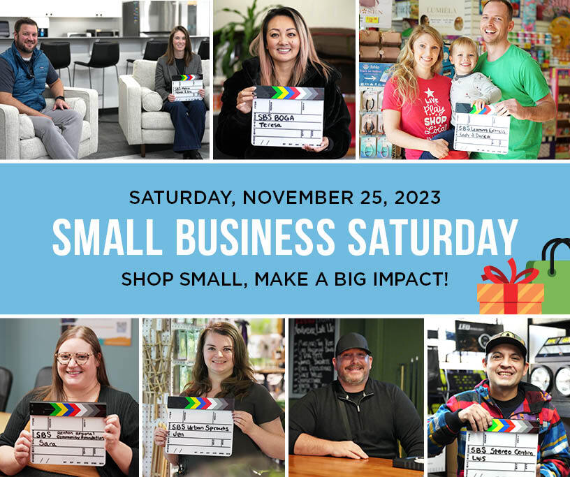Small Business Saturday is on November 25