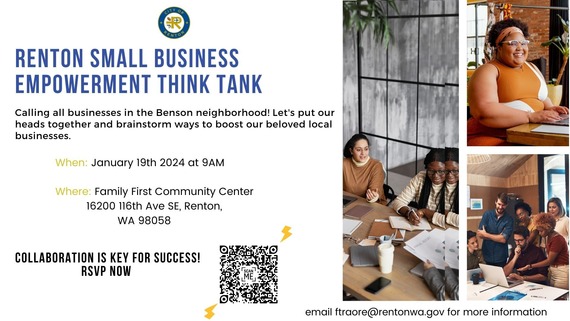 Renton Small Business Think Tanks - Benson Hill Neighborhood