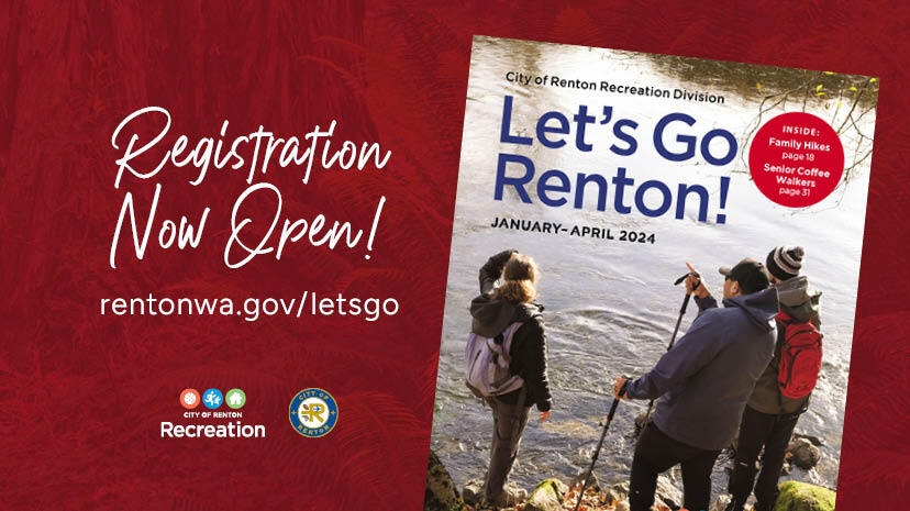 Let’s Go Renton! Recreation Guide registration is now available   