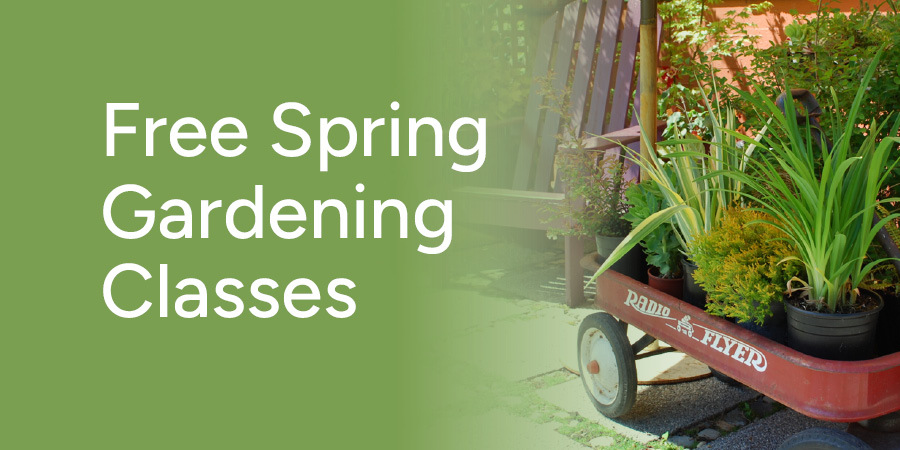 Free Spring Gardening Classes