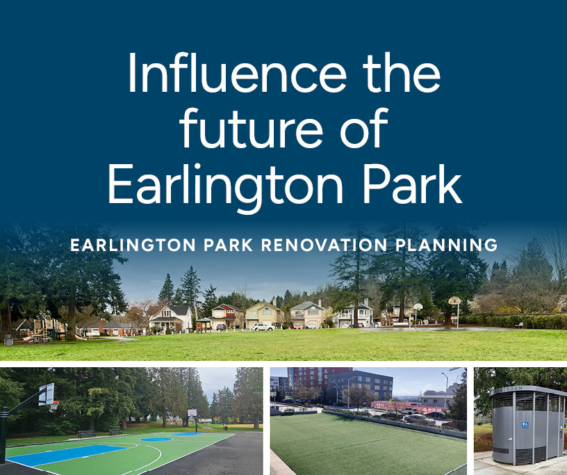 Influence the future of Earlington Park