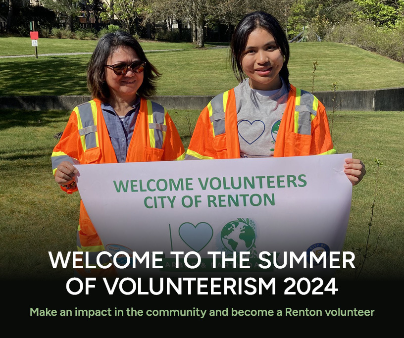 Volunteer in Renton this summer