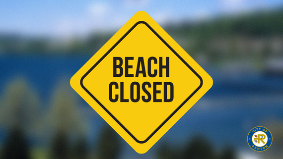 Coulon swimming beach closed