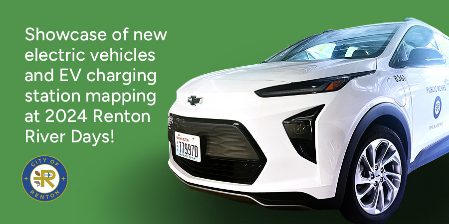 EV cars at Renton River Days