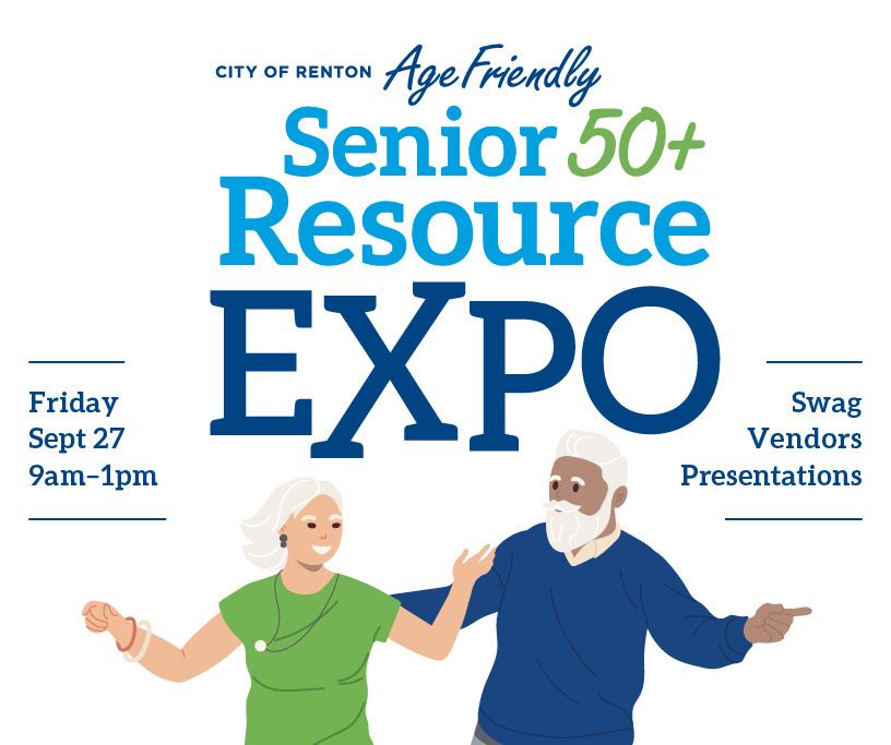 This Week in Renton header image of Senior Expo on September 27