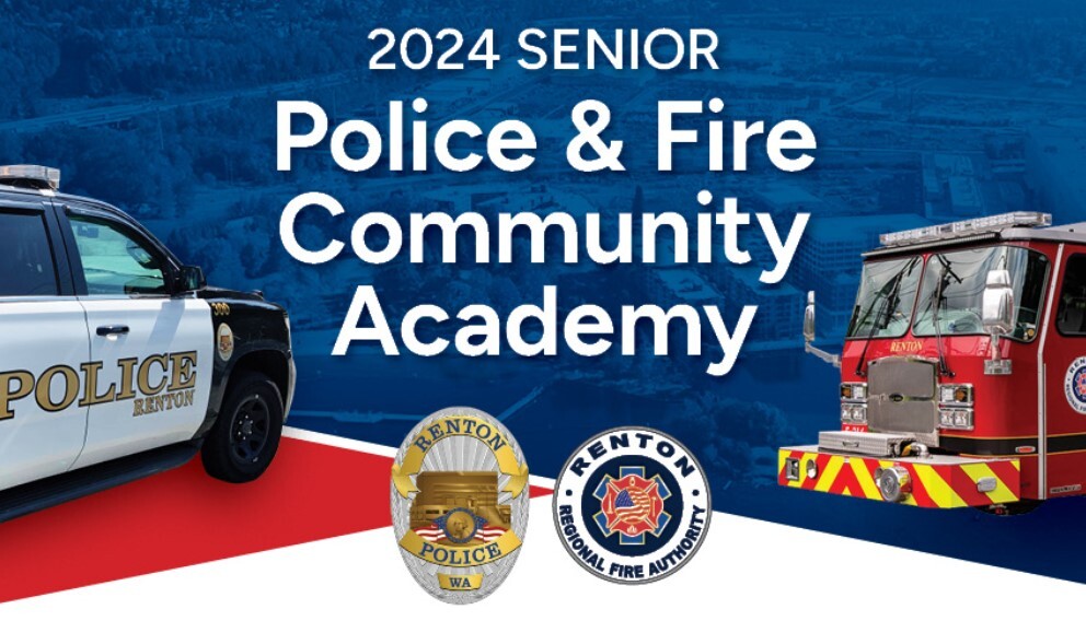 2024 Senior Police & Fire Community Academy graphic