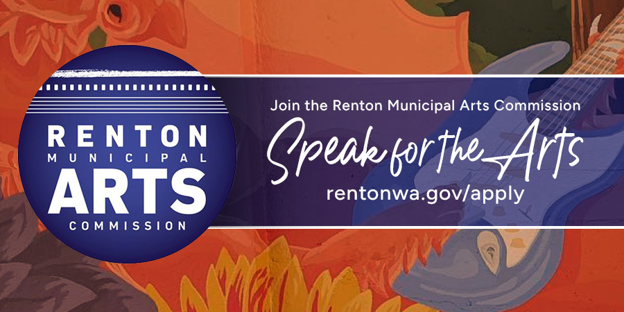 Join the Renton Municipal Arts Commission! Applications due by January 25 