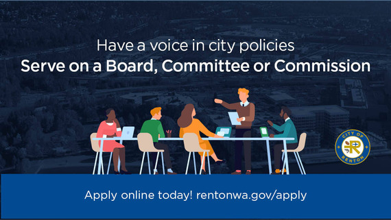Have a voice in city policies Serve on a Board, Committee or Commission