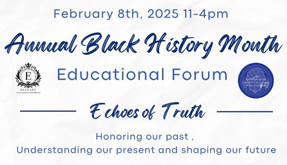 Black History Month educational forum