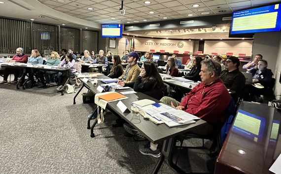 First cohort of 2025 Renton Civic Academy at council chambers