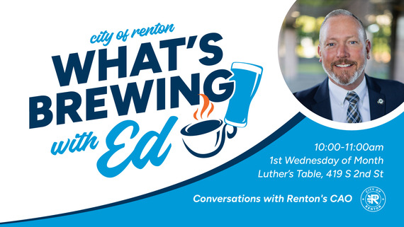 What's Brewing with Ed beginning the morning of March 5 at Luther's Table