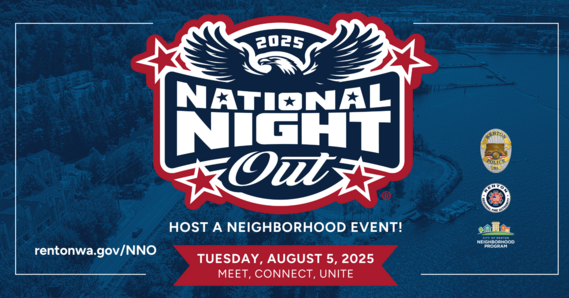 National Night Out 2025 social media graphic