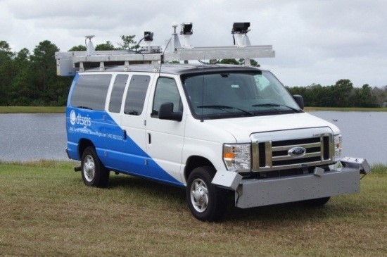 roadway survey van