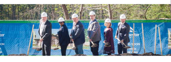 pine trace groundbreaking