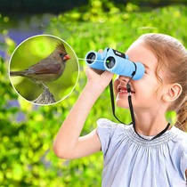 Kids with binoculars