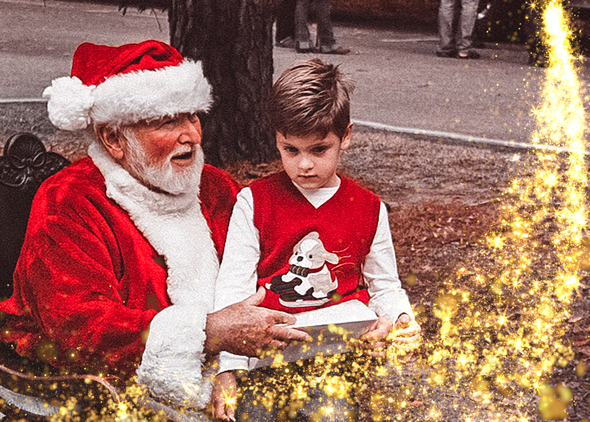 Tree Lighting Santa Promo