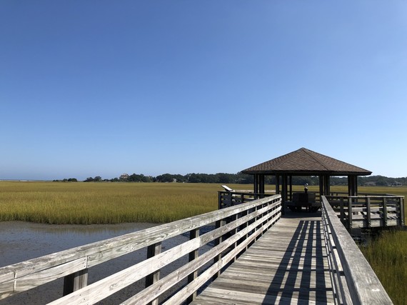 Fishing pier at Historic Mitchelville Freedom Park
