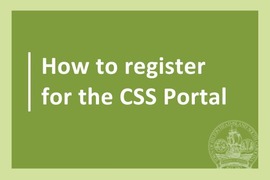 How to register for portal 