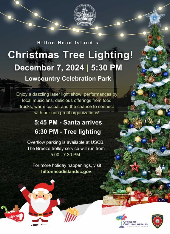 Hilton Head Island Christmas Tree Lighting 2024