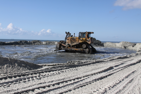 Beach renourishment update