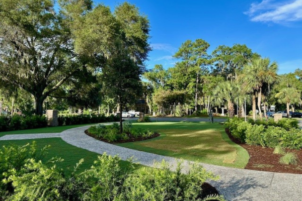 Pope Avenue Pocket Park takes shape